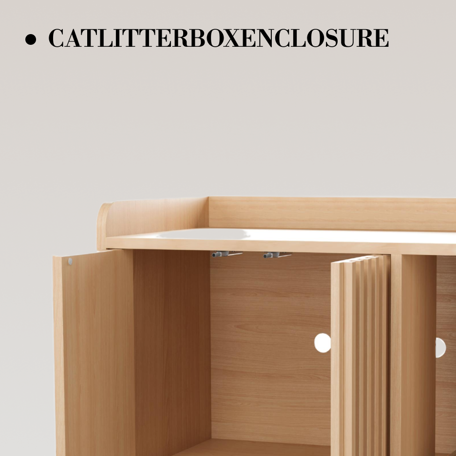CAT LITTER BOX ENCLOSURE