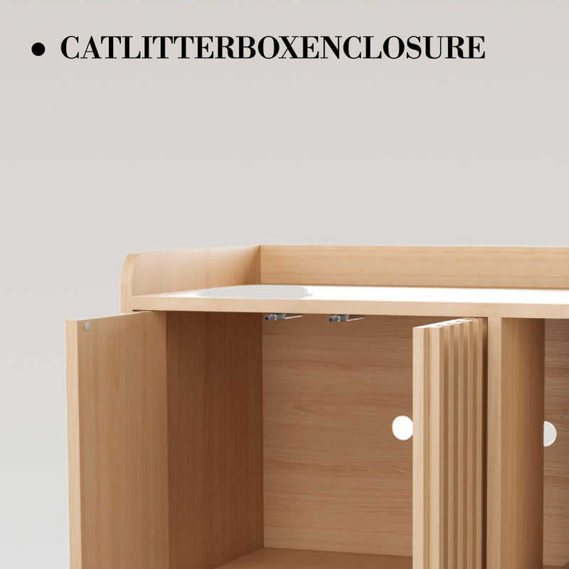 CAT LITTER BOX ENCLOSURE