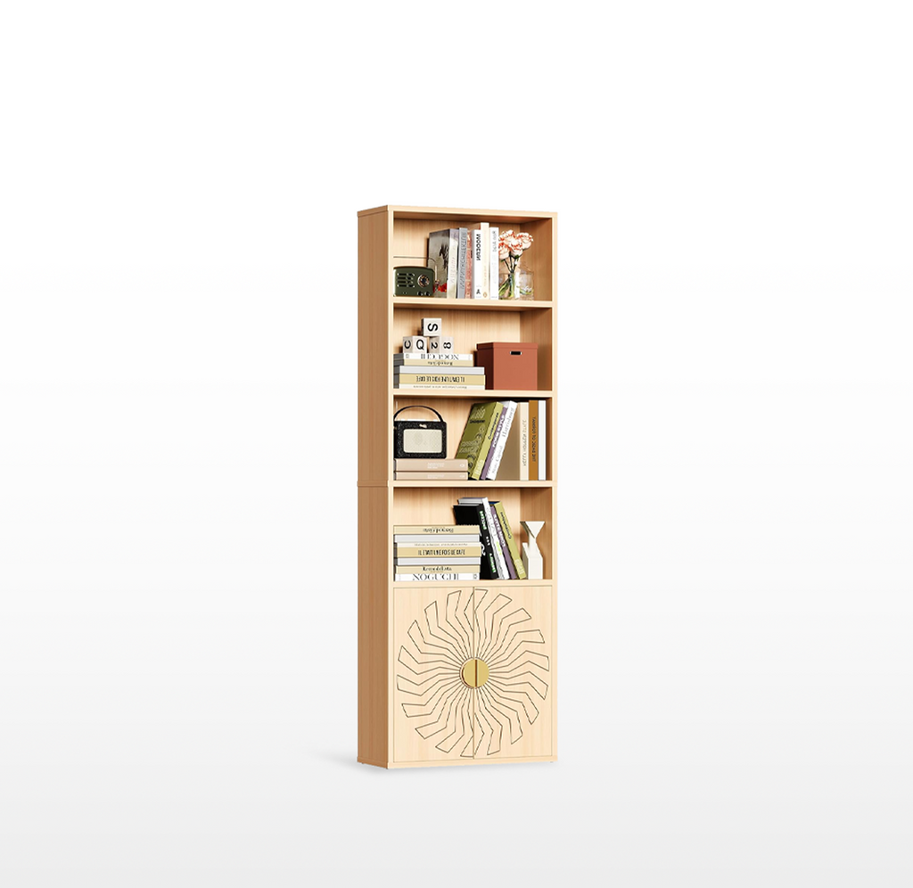 LIKEMET 70.8" Tall Modern Home Bookcase