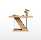 LIKEMET 47" Modern Wooden Small Rectangle Dining Table