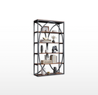 LIKEMET 39.3" Metal Industrial Bookcase