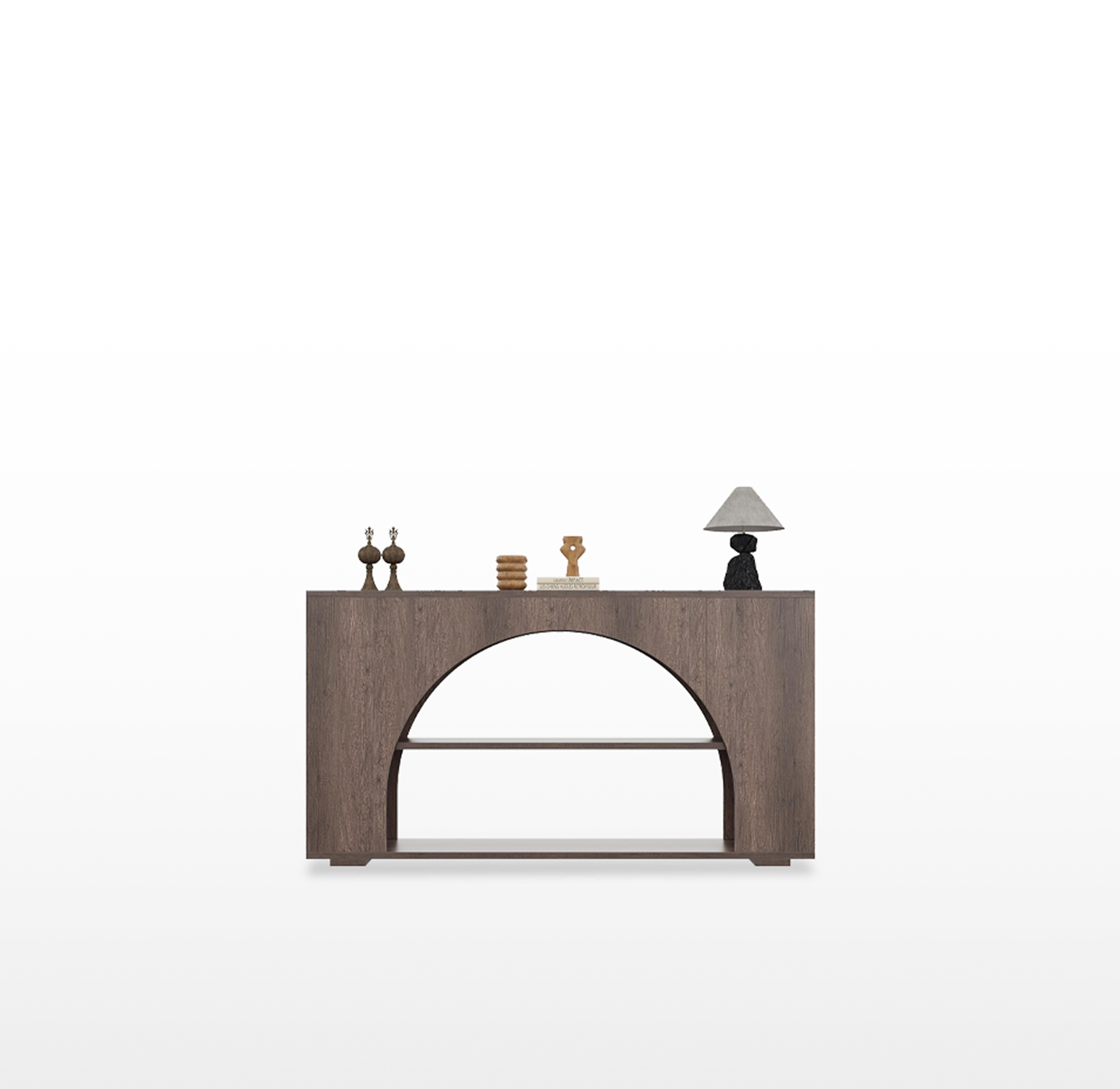 LIKEMET 55" Farmhouse Triplex Console Table