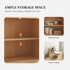 LIKEMET Fish Scale Farmhouse Locker
