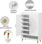 LIKEMET 6-Tier Shoe Cabinet with Doors