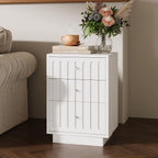 LIKEMET 26.3" 3 Drawers Nightstand