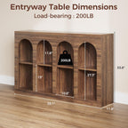LIKEMET 55" Mid-Century Modern Console Table
