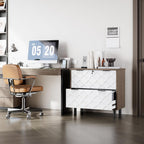 LIKEMET 2 Drawer File Cabinet with Lock