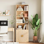 LIKEMET 70.8" Tall Modern Home Bookcase