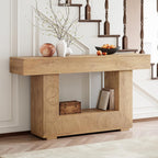 LIKEMET 55" Wooden Rustic Entryway Table