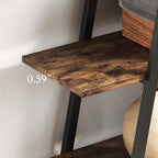 LIKEMET 74" Open High Bookshelf