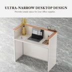 LIKEMET 47” Reception Desk with Counter