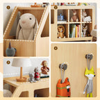 LIKEMET Car-Shaped Toy Storage Box