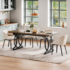 LIKEMET 70.8" Wooden Dining Table