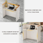 LIKEMET 47” Reception Desk with Counter
