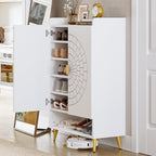 LIKEMET 6-Tier Shoe Cabinet with Doors