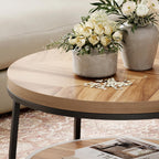 LIKEMET 32" Round Coffee Table