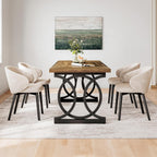 LIKEMET 70.8" Wooden Dining Table