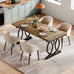 LIKEMET 70.8" Wooden Dining Table