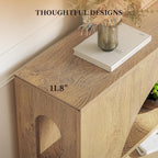 LIKEMET 55" Farmhouse Triplex Console Table
