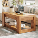 LIKEMET 47.24“ Wood Coffee Table