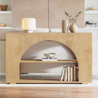 LIKEMET 55" Farmhouse Triplex Console Table