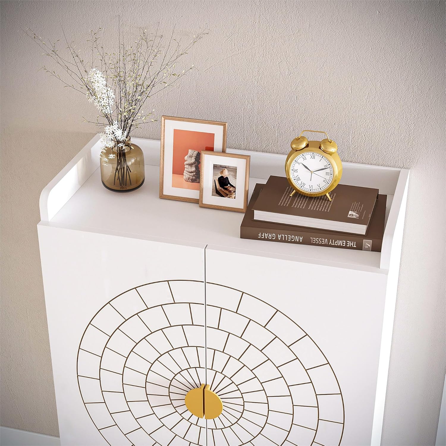 LIKEMET 6-Tier Shoe Cabinet with Doors