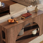 LIKEMET 55" Farmhouse Triplex Console Table