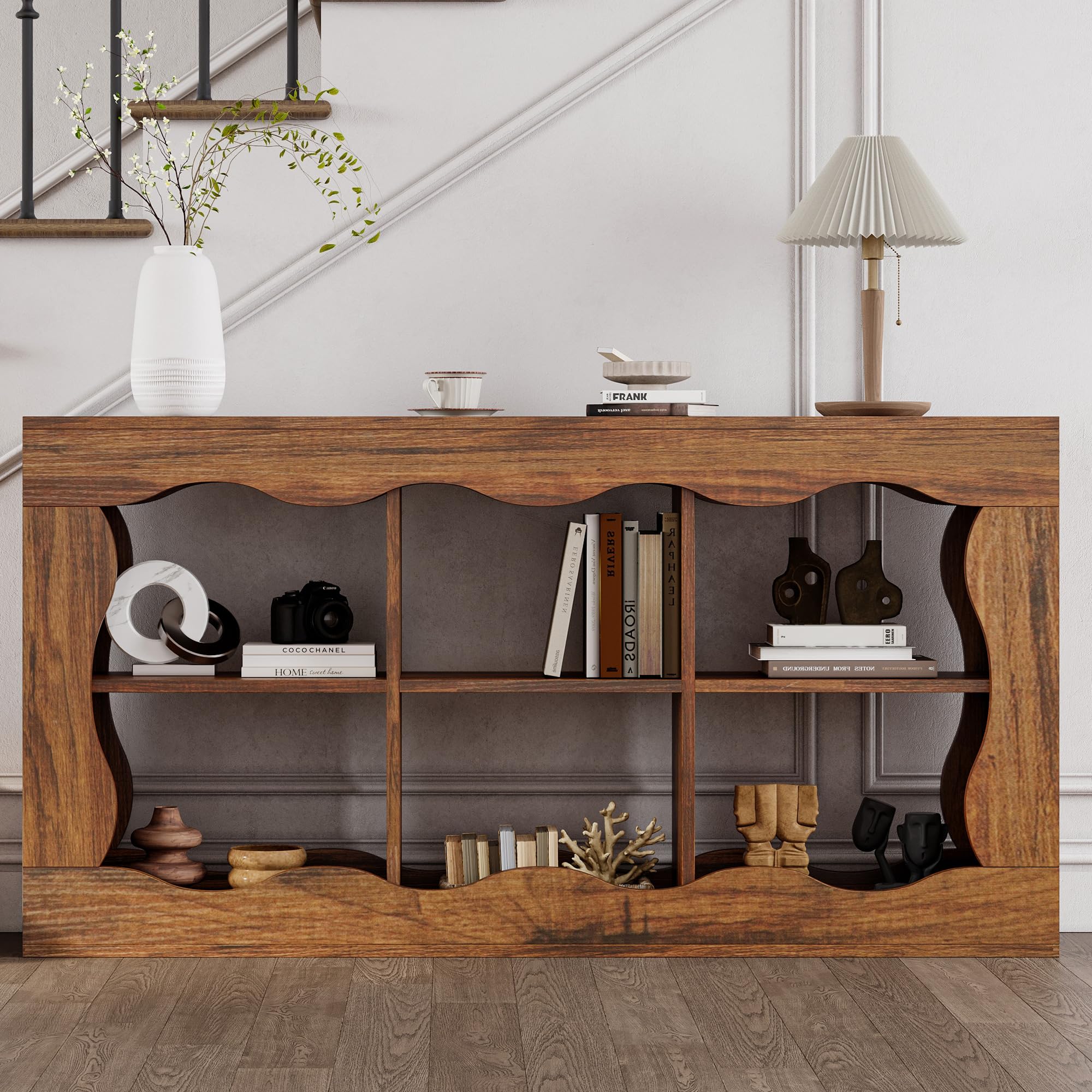 LIKEMET 63" Farmhouse Entryway Table