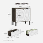 LIKEMET Meridian Cabinet Document Cabinet