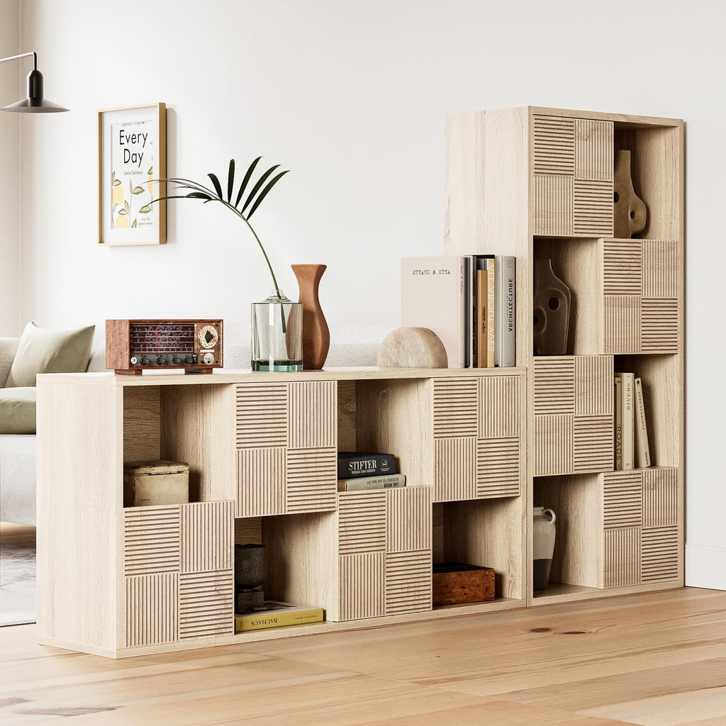 LIKEMET Cubby Wooden 8-Cubic Storage Cabinet