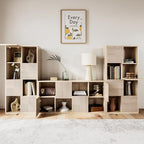 LIKEMET Cubby Wooden 8-Cubic Storage Cabinet