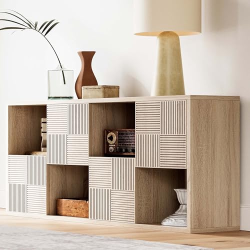 LIKEMET Cubby Wooden 8-Cubic Storage Cabinet