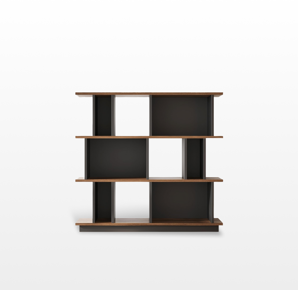 LIKEMET 47" Geometric Bookshelf
