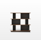 LIKEMET 47" Geometric Bookshelf