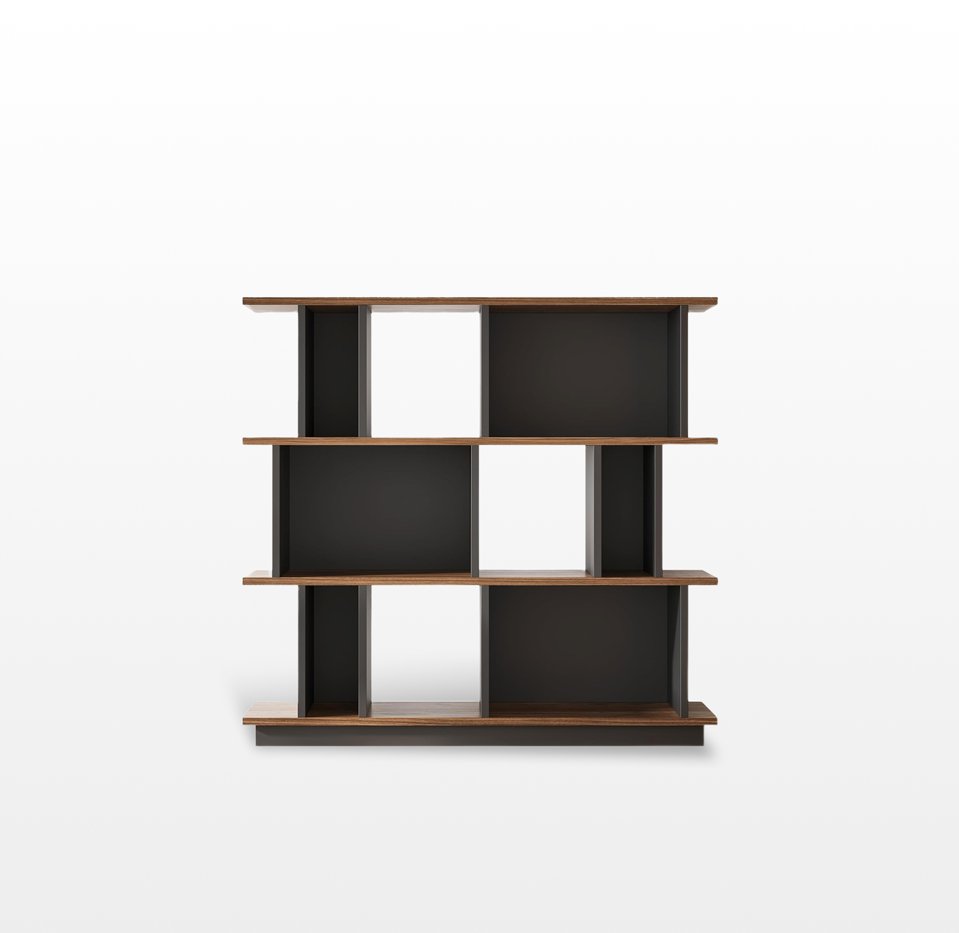 LIKEMET 47" Geometric Bookshelf