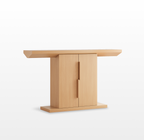 LIKEMET 55" Tree Trunk Type Console Table