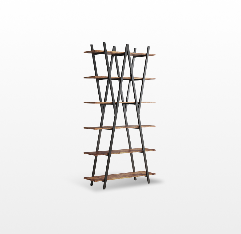 LIKEMET 74" Open High Bookshelf