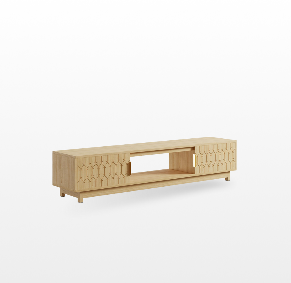 LIKEMET 70.8“ Modern Grain TV Stand