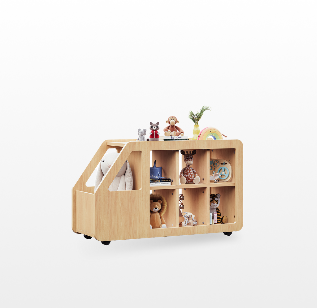 LIKEMET Car-Shaped Toy Storage Box