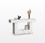 LIKEMET 55" Wooden Rustic Entryway Table