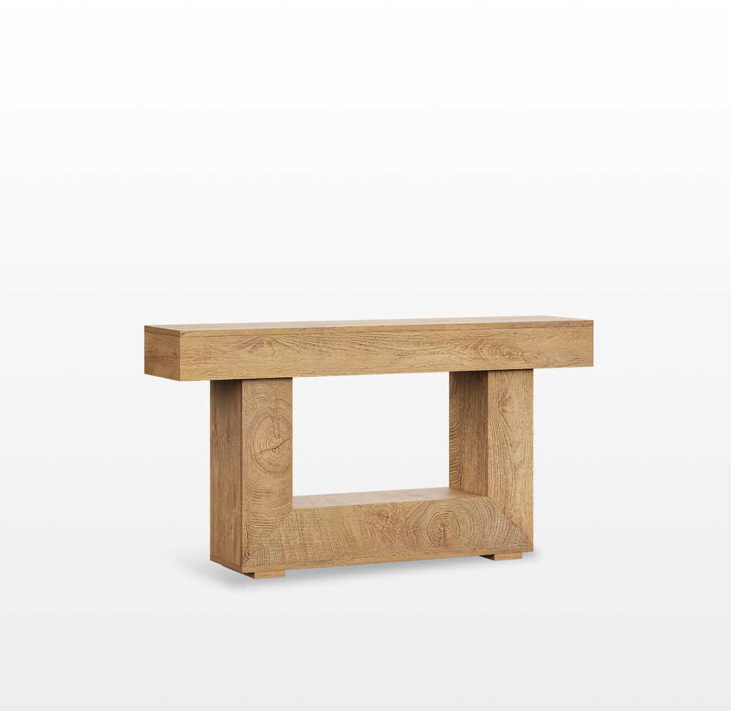 LIKEMET 55" Wooden Rustic Entryway Table