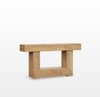 LIKEMET 55" Wooden Rustic Entryway Table