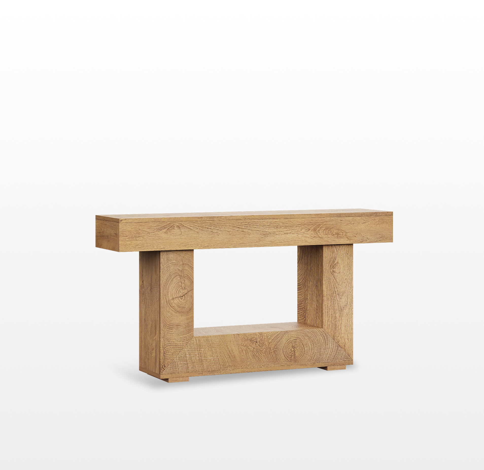 LIKEMET 55" Wooden Rustic Entryway Table