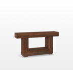 LIKEMET 55" Wooden Rustic Entryway Table