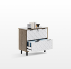 LIKEMET 2 Drawer File Cabinet with Lock