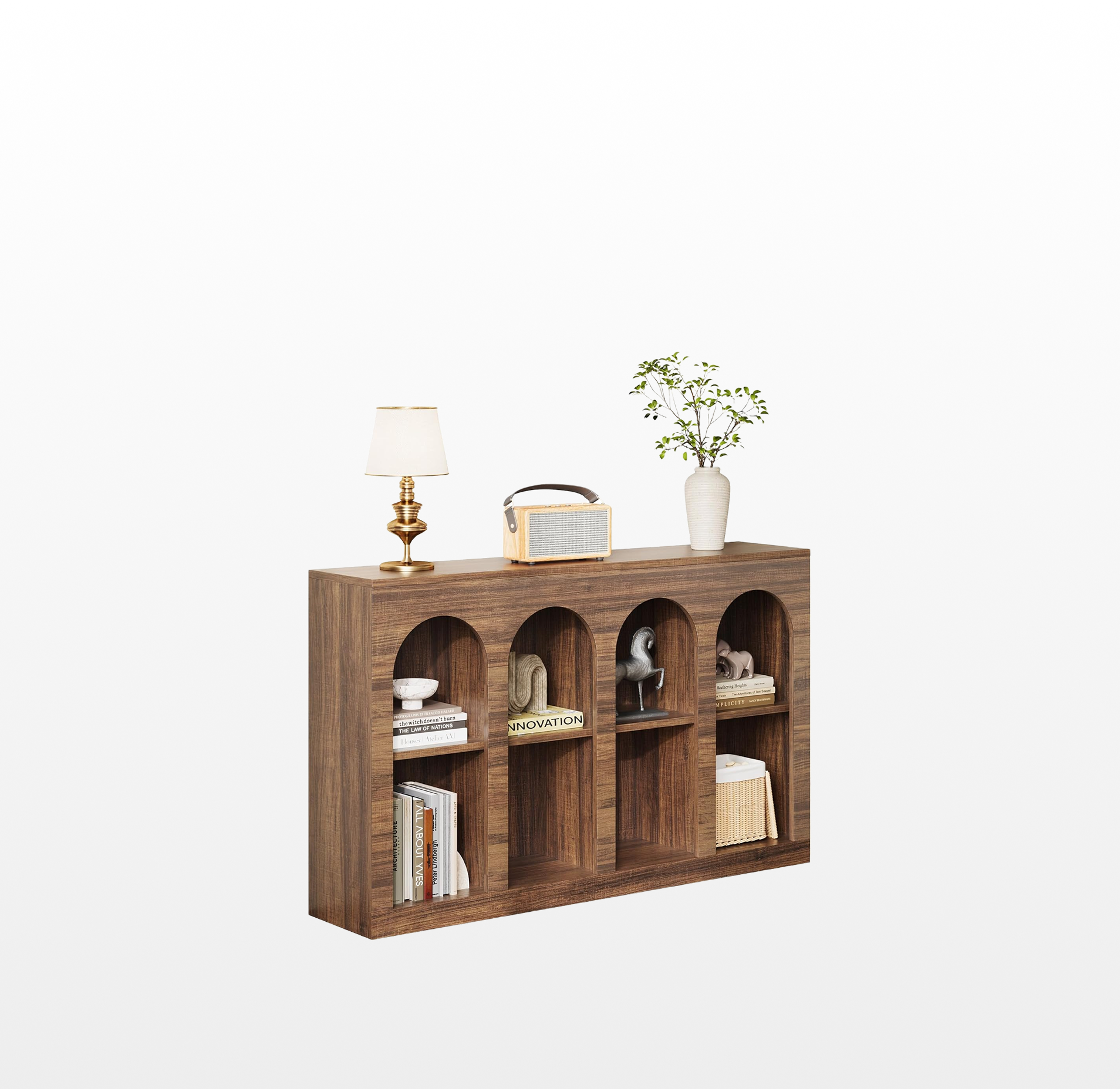 LIKEMET Mid-Century Modern Console Table（55“）