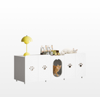 LIKEMET Hidden Double Cat Litter Box Enclpsure