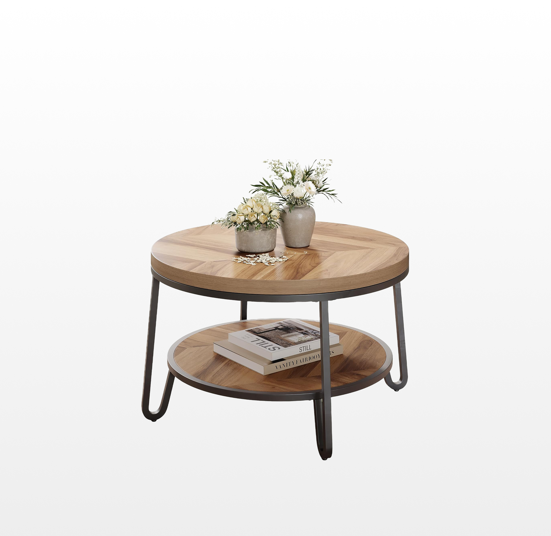 LIKEMET Round Coffee Table（32"）